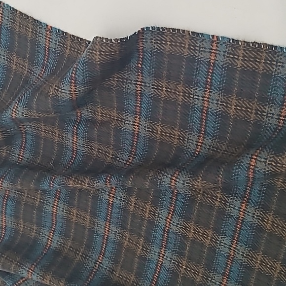 Vintage Christian Dior cashmaire tartan plaid scarf - Picture 4 of 6